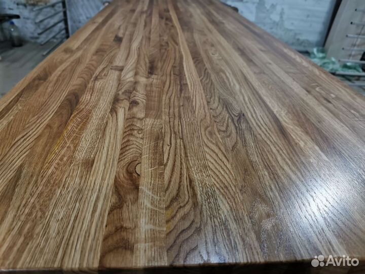 Столешница из дуба 40х600х1600мм покрытие масло