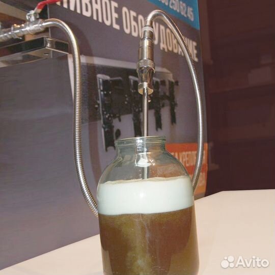 Устройство для розлива в банку