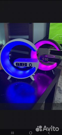 Умный Светильник с Колонкой/Беспроводной зарядкой