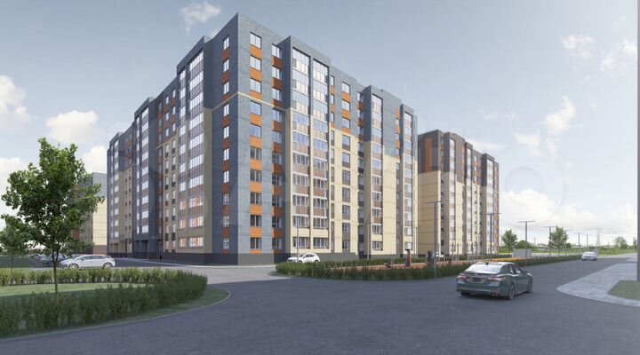 2-к. квартира, 51,7 м², 7/10 эт.