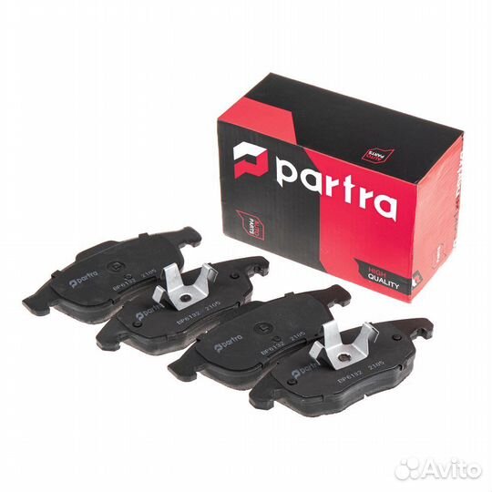 Тормозные колодки передние partra BP6132