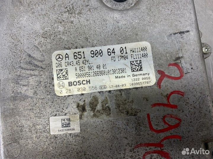 Блок управления двигателем Mercedes Glc X253 OM651