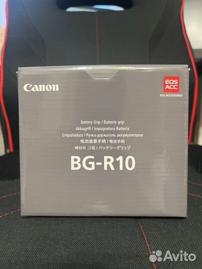 Canon bg-r10 батарейный блок