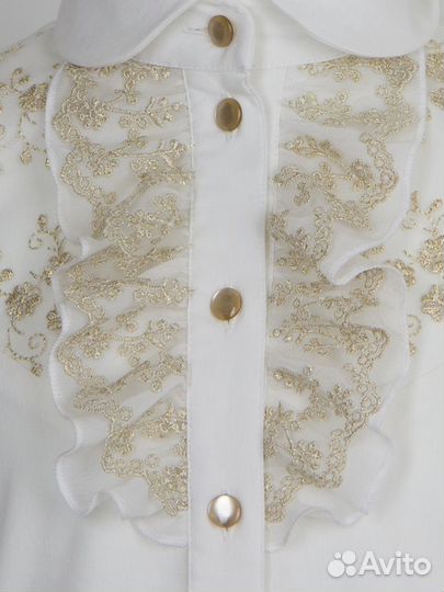 Блузка школьная Смена, д/д, р152(новая)