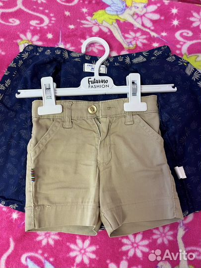 Костюм шорты и рубашка для мальчика