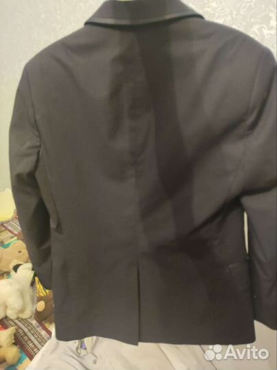 Костюм школьный темно синий 122