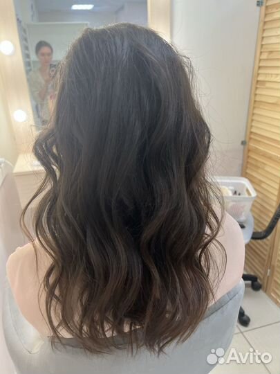 Макияж локоны