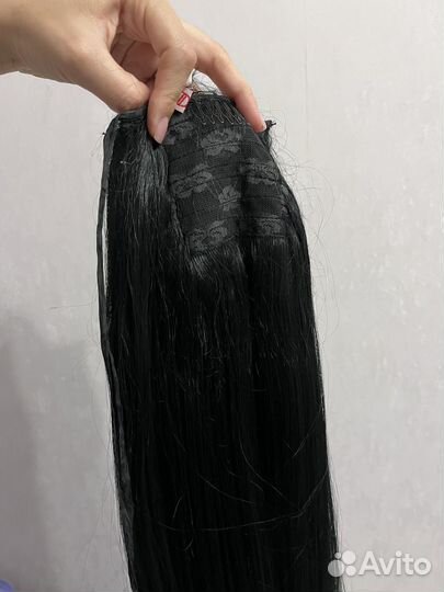 Хвост шиньон