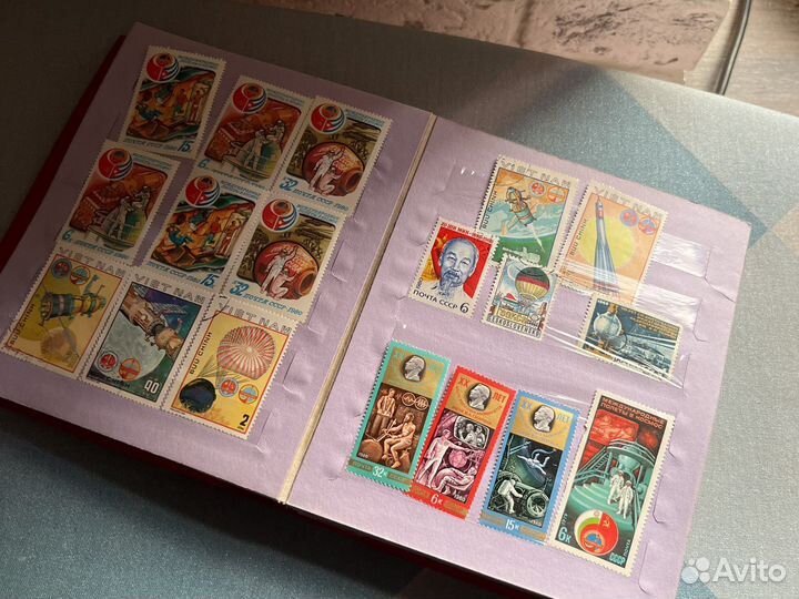 Альбом с марками СССР