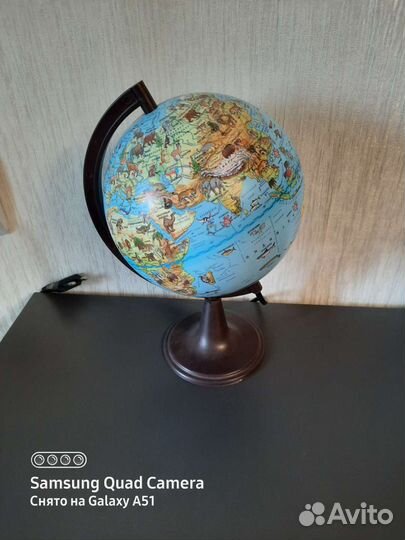 Глобус с подсветкой