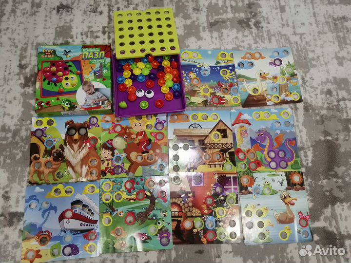 Пазл/мозаика с кнопками