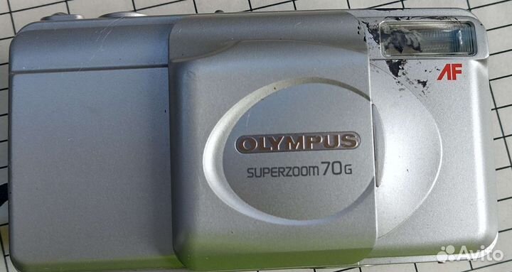 Плёночный фотоаппарат Olympus superzoom 70g