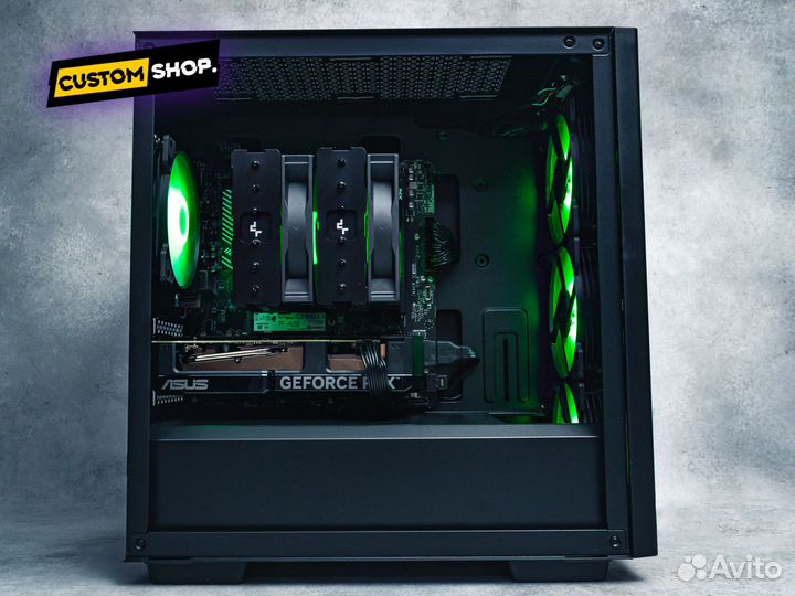 Новый Игровой пк R5 7500F + RTX 4070