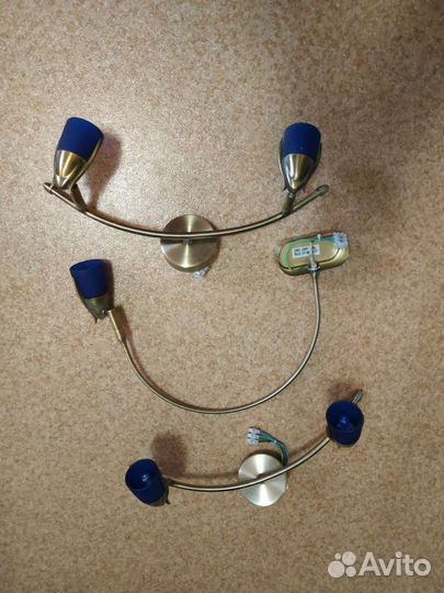 Настенный светильник бра 3 шт