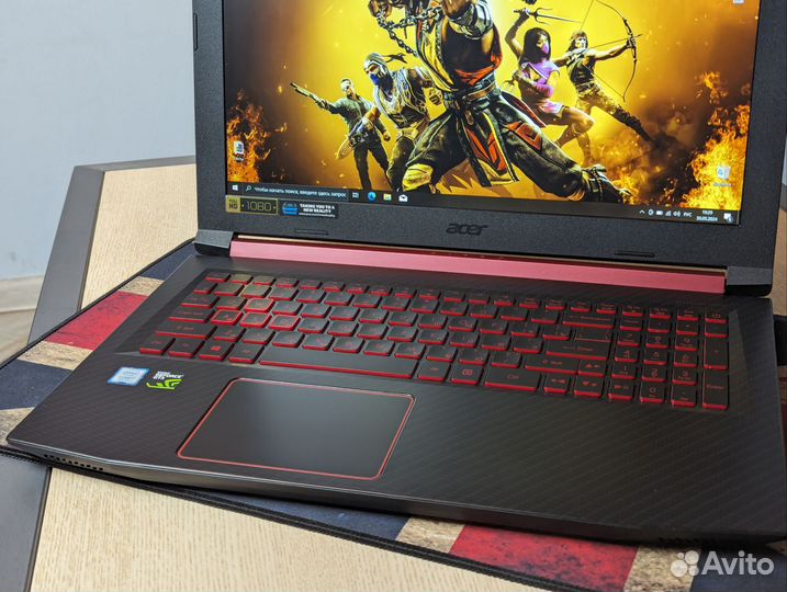 Acer Nitro 5 I7-8750H/GTX 1050 Ti