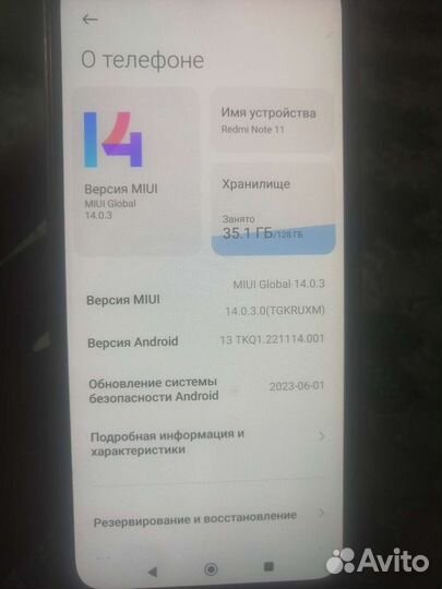 Xiaomi redmi note 11