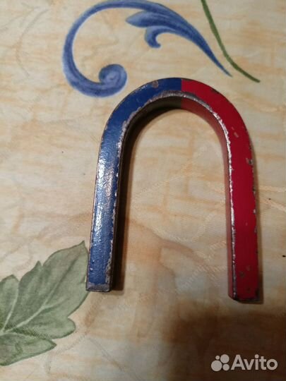 Магнит красно-синий СССР