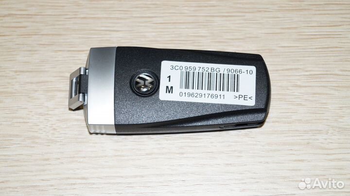 Ключ зажигания Фольксваген Пассат Б6, Б7, CC. ID46