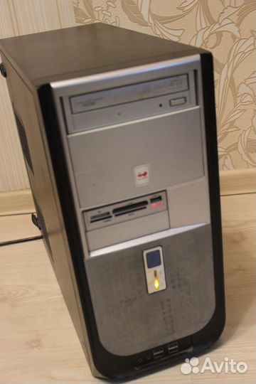 Корпус ATX inwin с dvd fan cR и доп 600w fsp