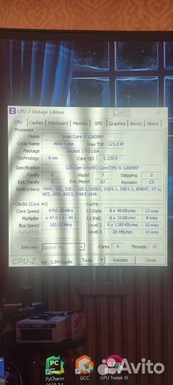 Процессор intel core i5 12600kf