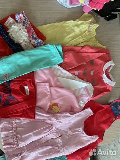 Вещи пакетом на девочку