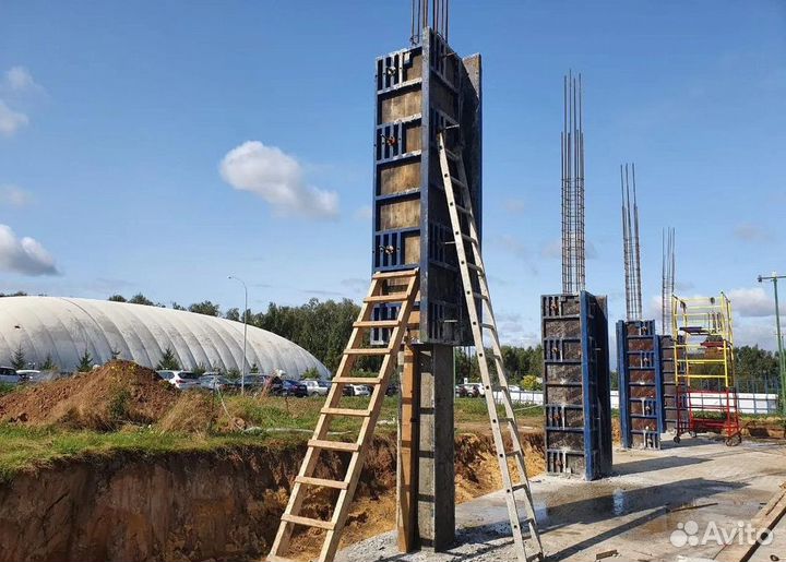 Опалубка в аренду. Щитовая опалубка