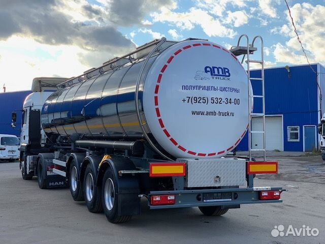 Полуприцеп пищевая цистерна Foxtank 966612, 2023