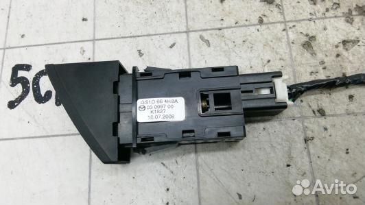 Кнопка аварийки mazda 6 2 (87P08I501)