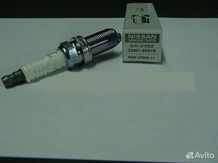Свеча зажигания nissan (LFR6A-11) 22401-8h516 N