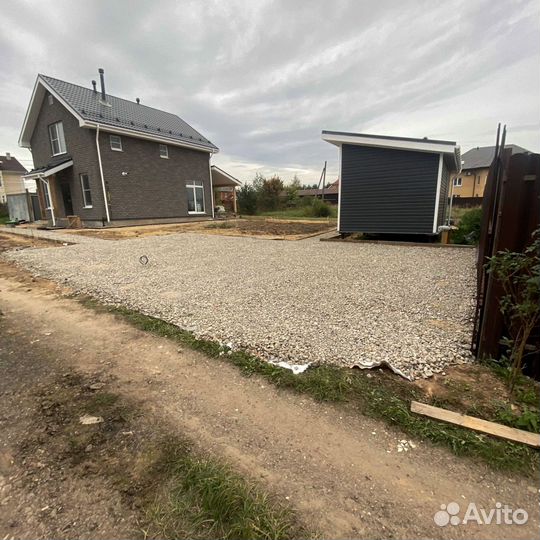 Щебень гравийный с доставкой