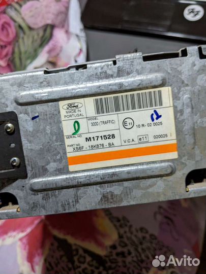 Магнитола Ford fiesta mk4