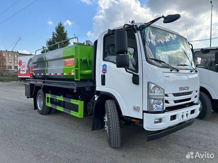 Комбинированный илосос isuzu ELF каналопромывка