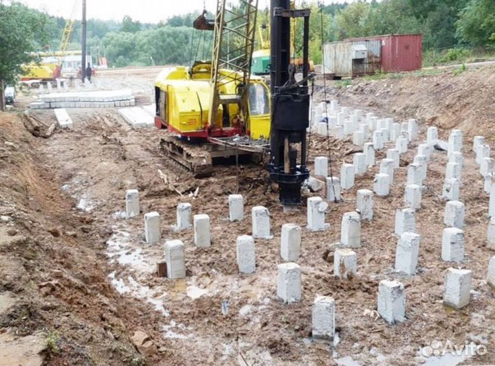 Железобетонные сваи под ключ