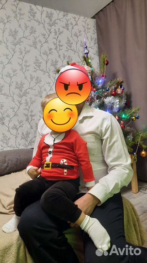 Новогодний костюм для мальчика 92