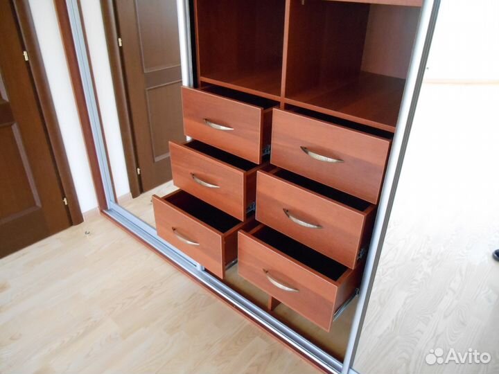 Двери купе, шкафы без предоплаты