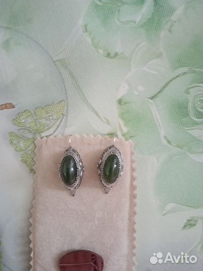 Серебряные серьги