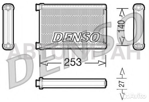 DRR05005 радиатор печки BMW E81/E82/E87/E88/E90/E9
