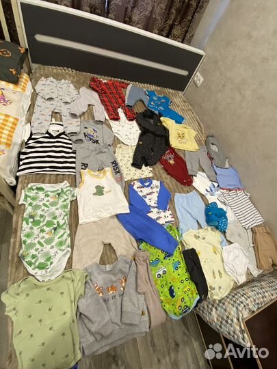 Детские вещи пакетом на мальчика 74-80