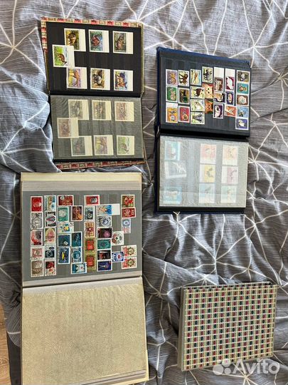 Коллекция почтовых марок времен СССР