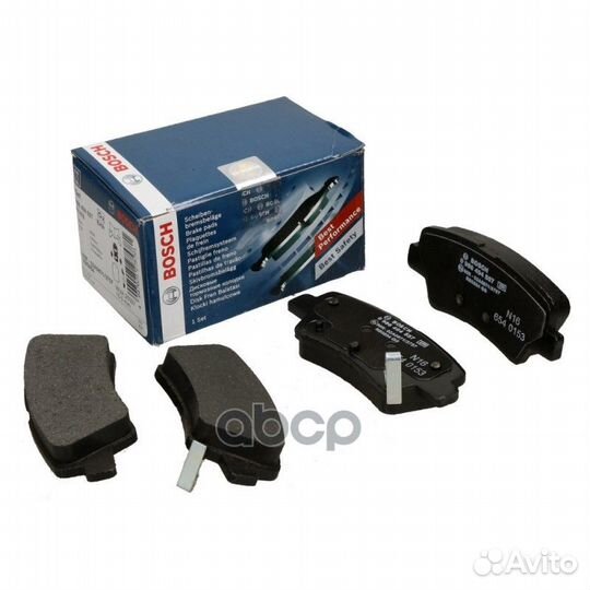 0 986 494 557 колодки дисковые задние KIA Soul