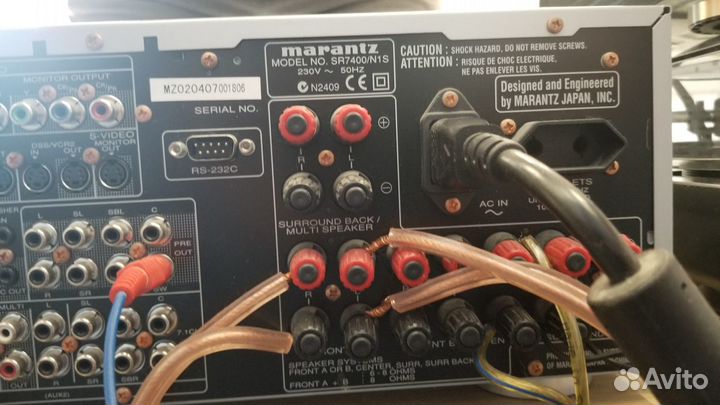 Marantz SR7400 AV-ресивер. торг