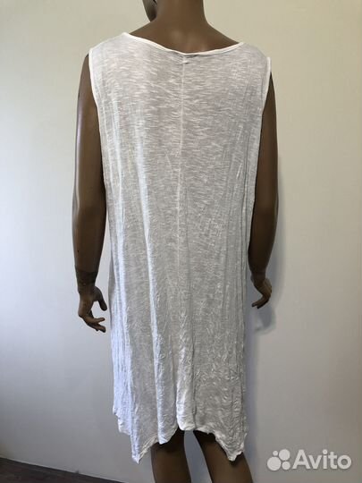 Туника Майка белая ракушками