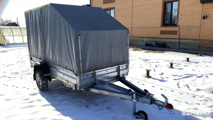 Новый прицеп пробег 500 км