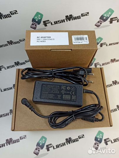 Блок питания AC-N363 5.5x2.5 24V 1.25A 30w