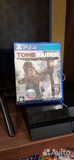 Игра для PS4 Tomb Raider definitive edition Диск