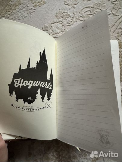 Блокнот гарри поттер ежедневник хогвартс
