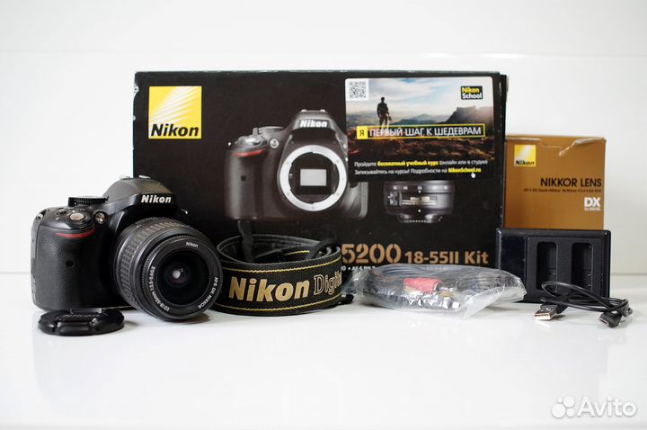 Nikon D5200 kit (7820 кадров)