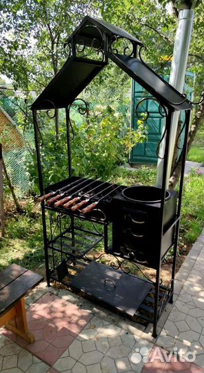 Мангал из стали
