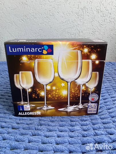 Набор бокалов для вина Luminarc 