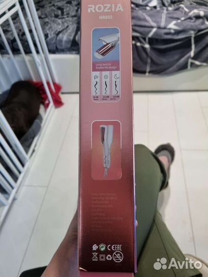 Профессиональны щипцы, плойка-гофре RoziaPro